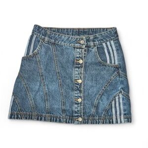 Adidas, Ivy Park Denim Mini Skirt